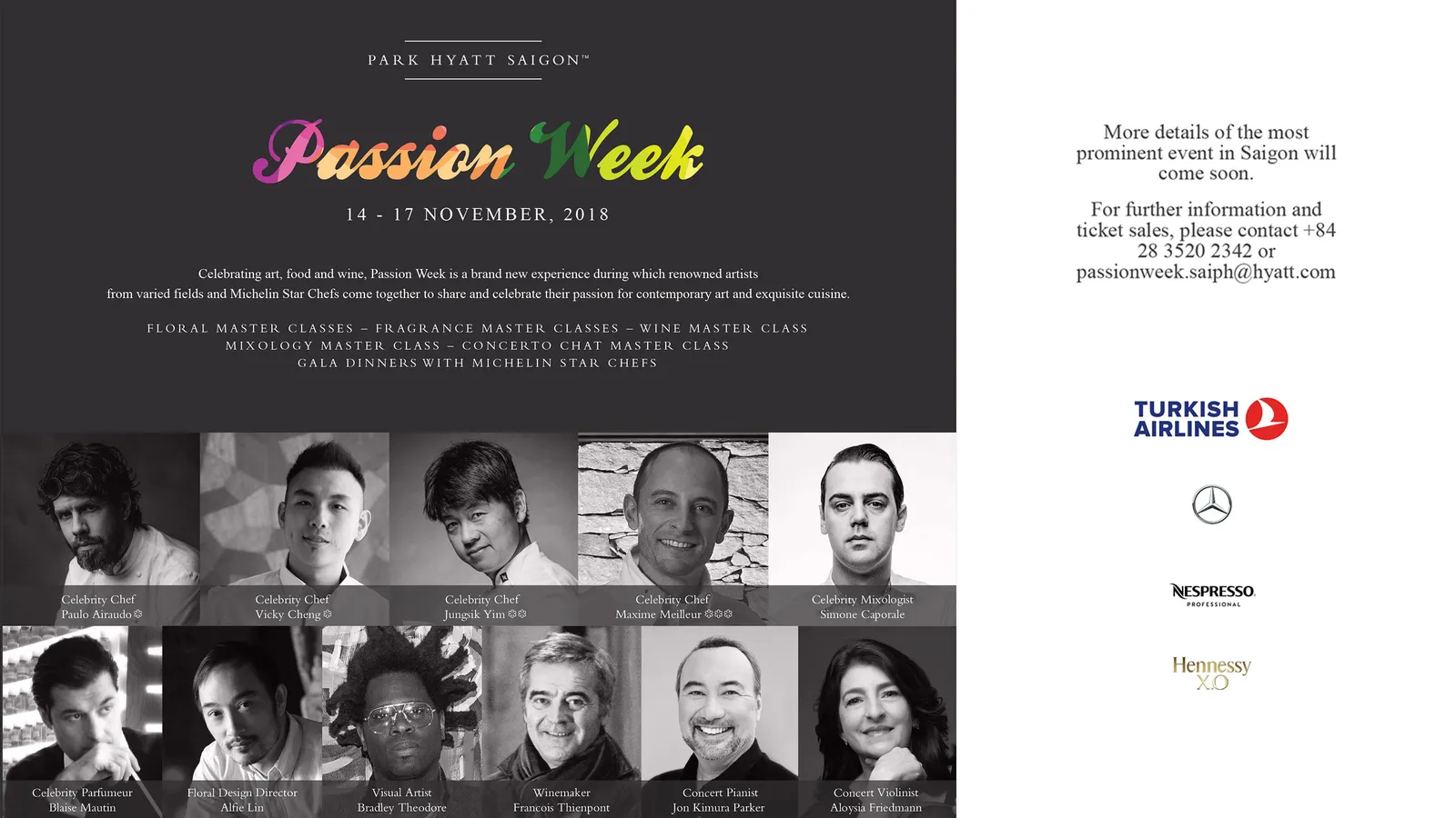 Passion Week - Park Hyatt Saigon