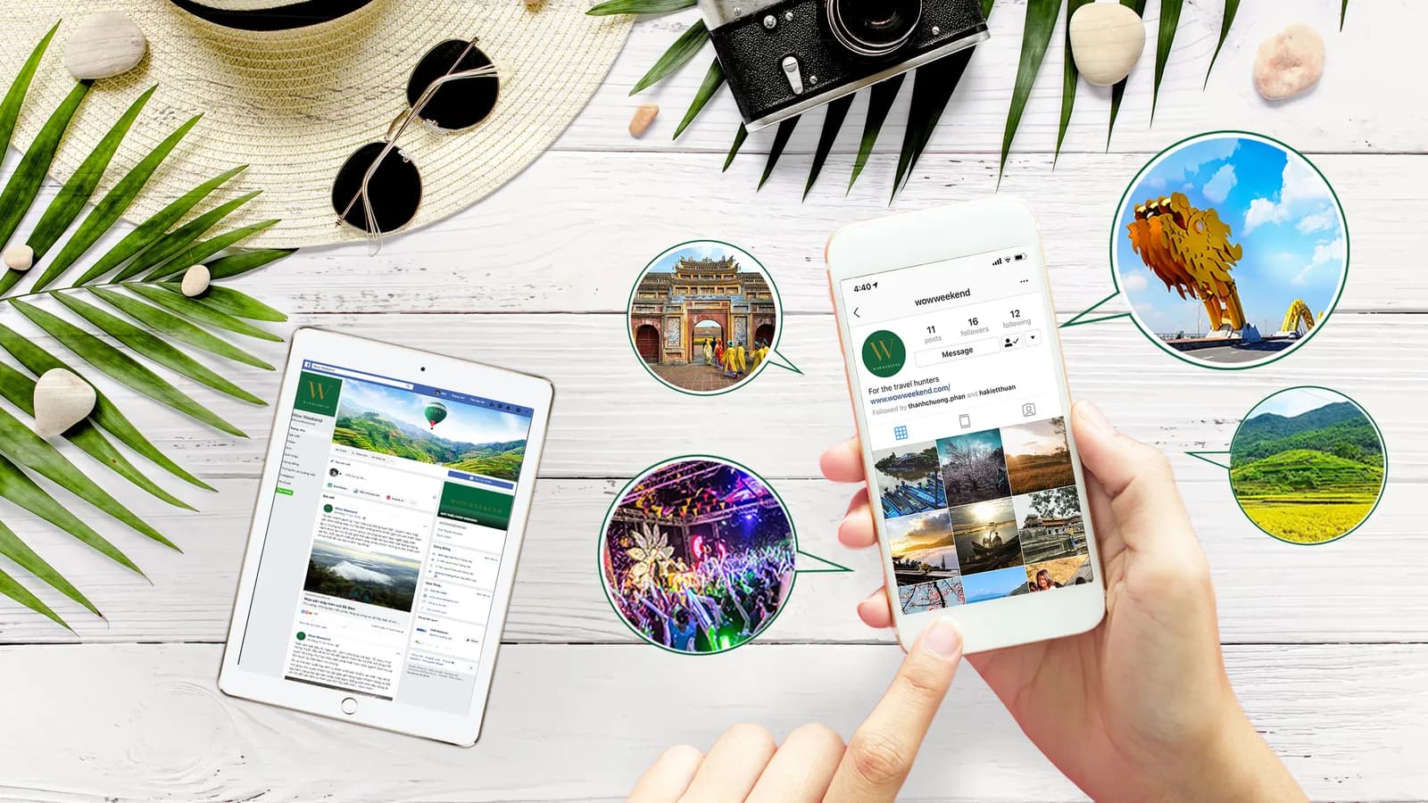 WOWWEEKEND ra mắt 2 kênh Facebook & Instagram