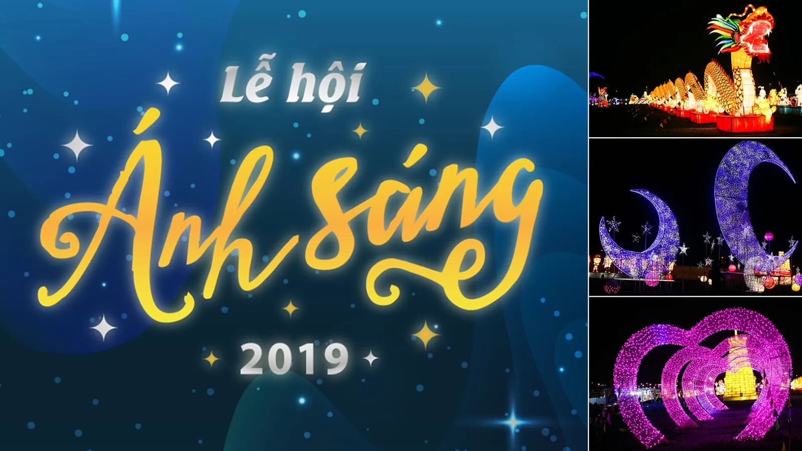 Lễ hội Ánh Sáng lần đầu tiên đến TP Hồ Chí Minh
