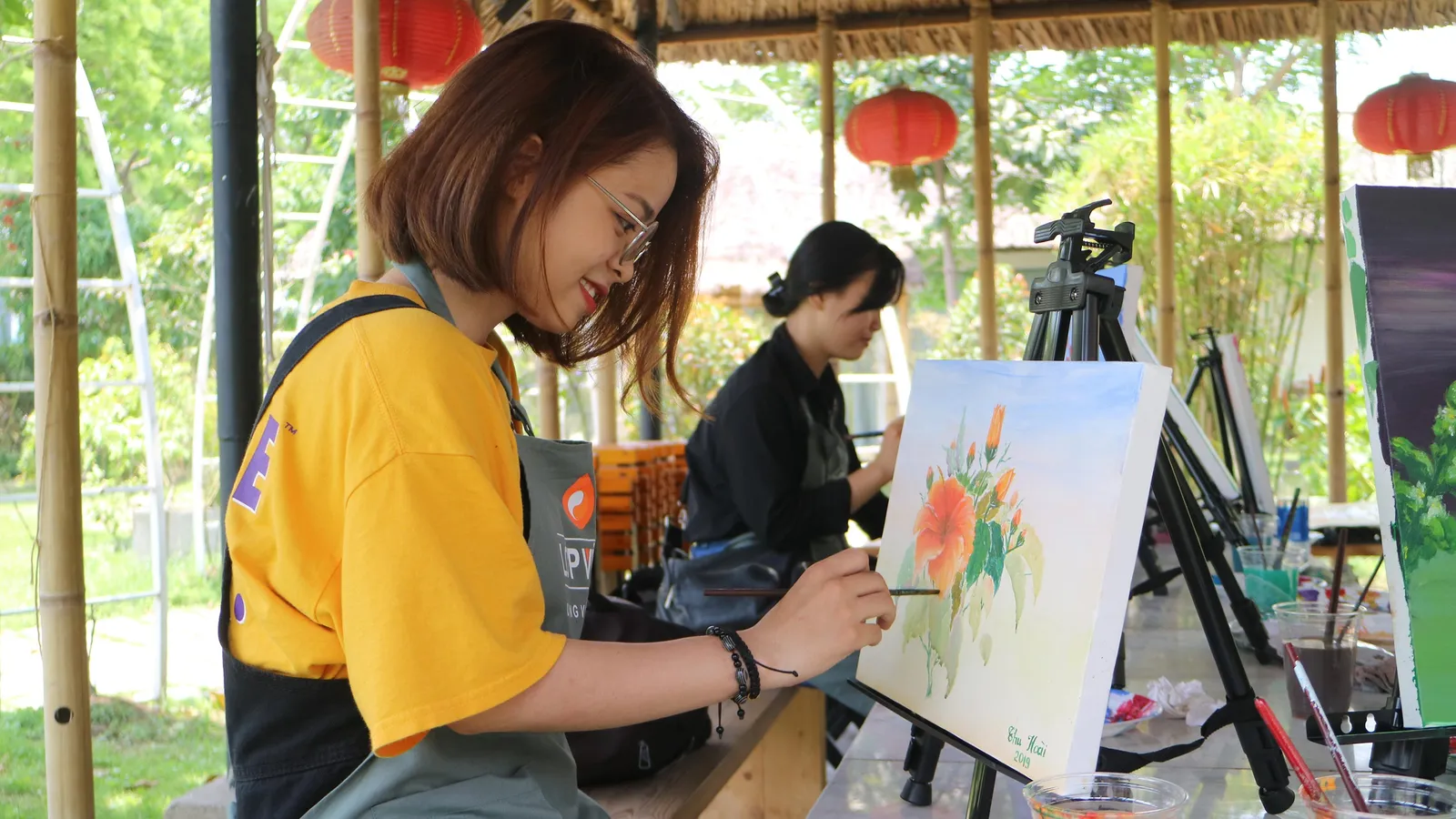 Học làm họa sĩ - thú vui mới của người thành thị