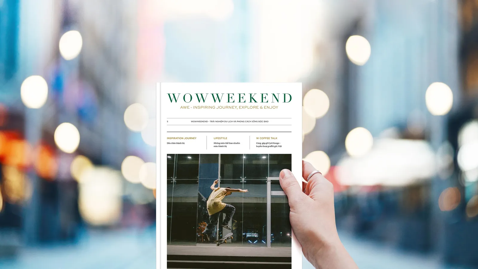 Ấn phẩm WOWWEEKEND Vol.5 ''Câu Chuyện Thành Thị'' chính thức được ra mắt vào ngày 01/02/2021