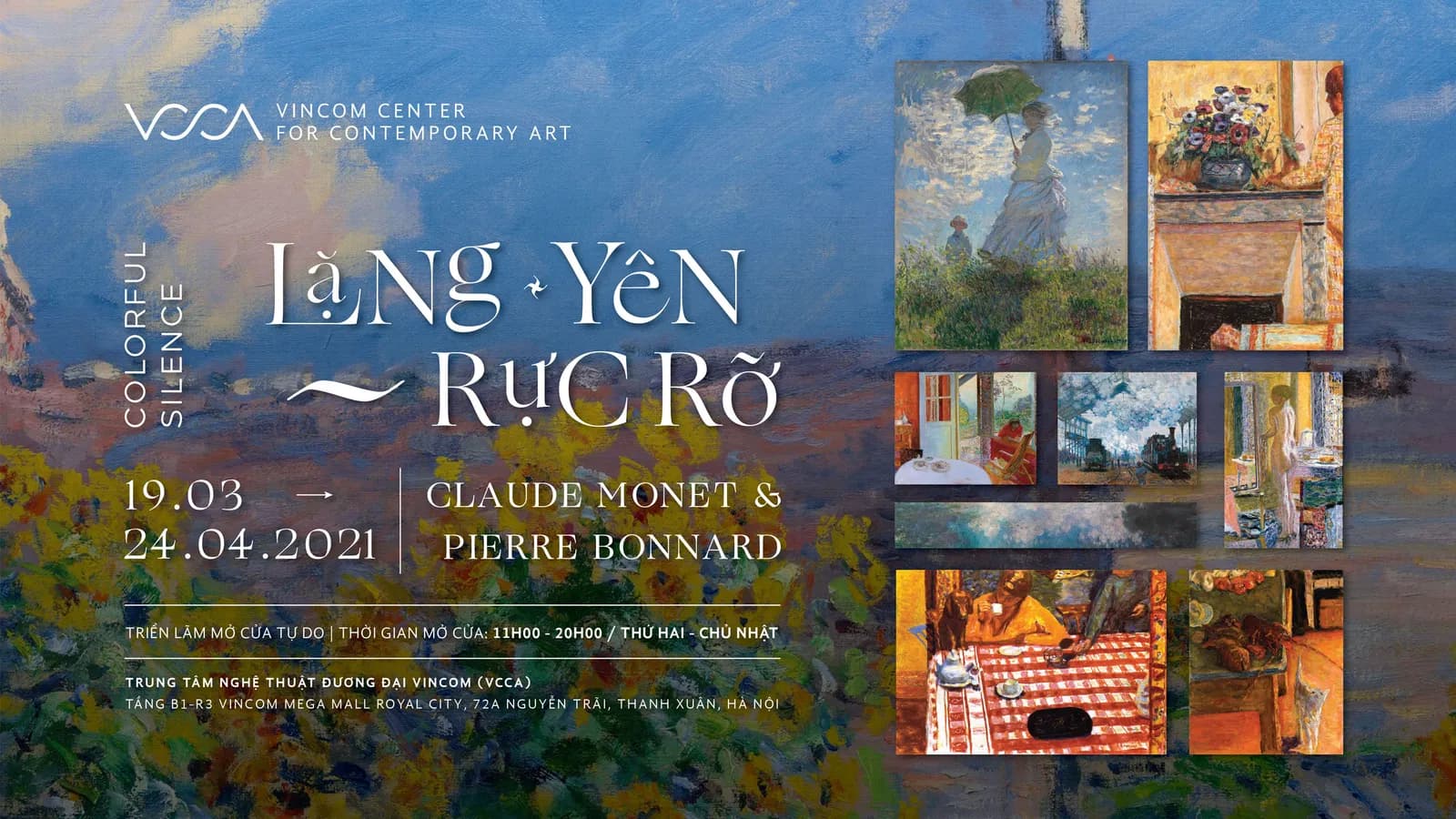 ''LẶNG YÊN RỰC RỠ'' – Triển lãm số về Claude Monet và Pierre Bonnard