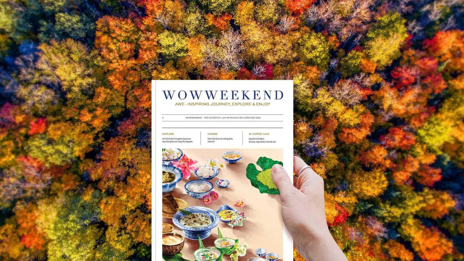 Ấn phẩm WOWWEEKEND Vol.6 chính thức được ra mắt