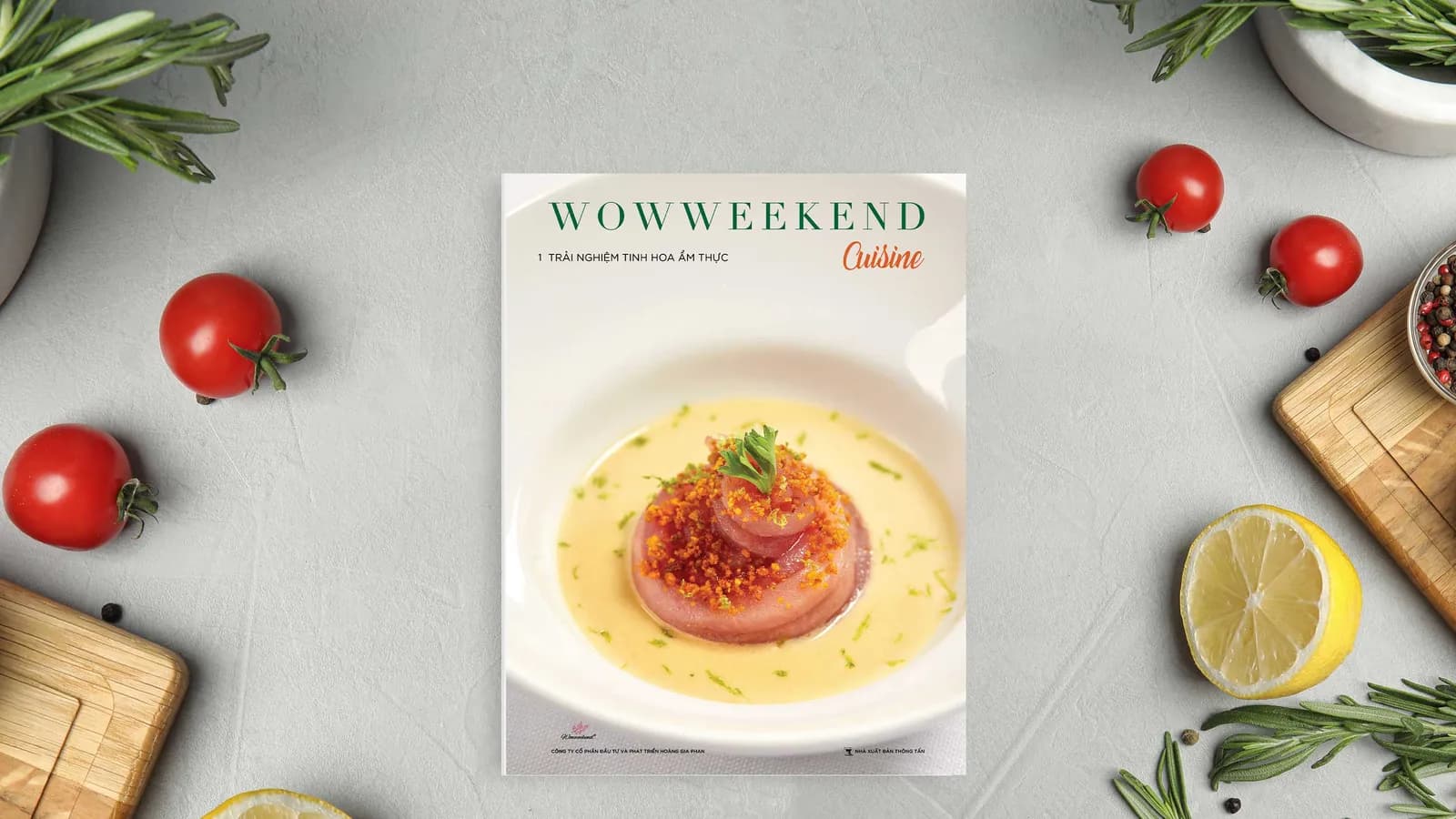 Ấn phẩm WWK Cuisine chính thức ra mắt