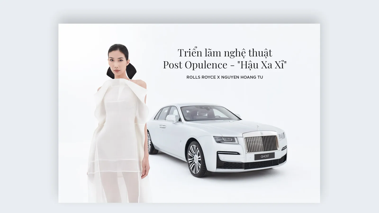 Triển Lãm Nghệ Thuật Post Opulence - Sự Xa Xỉ Trong Thời Đại Mới Của Rolls-Royce