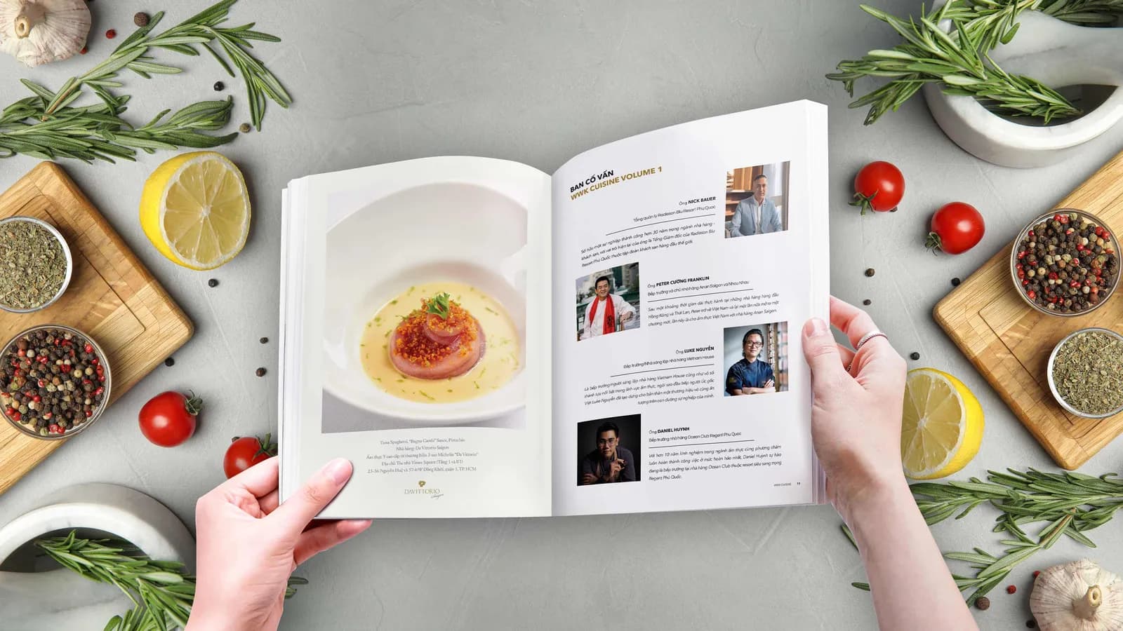 WWK Cuisine: Giới thiệu về ban cố vấn