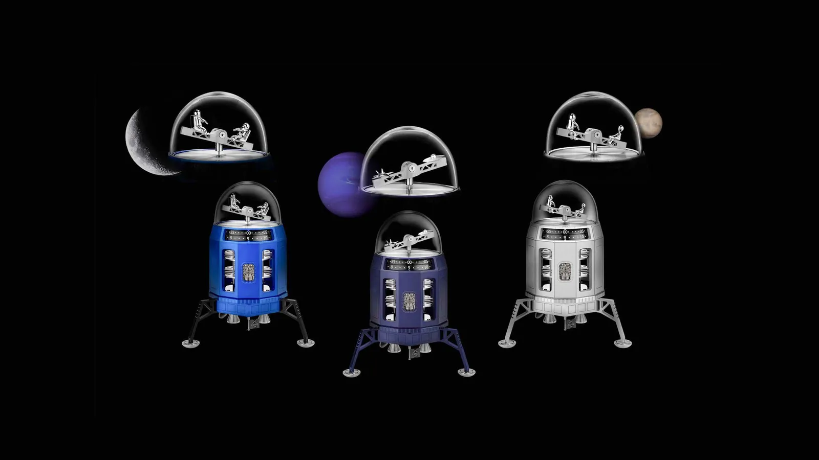 L’Epée Space Clock: Hành trình vươn đến vũ trụ
