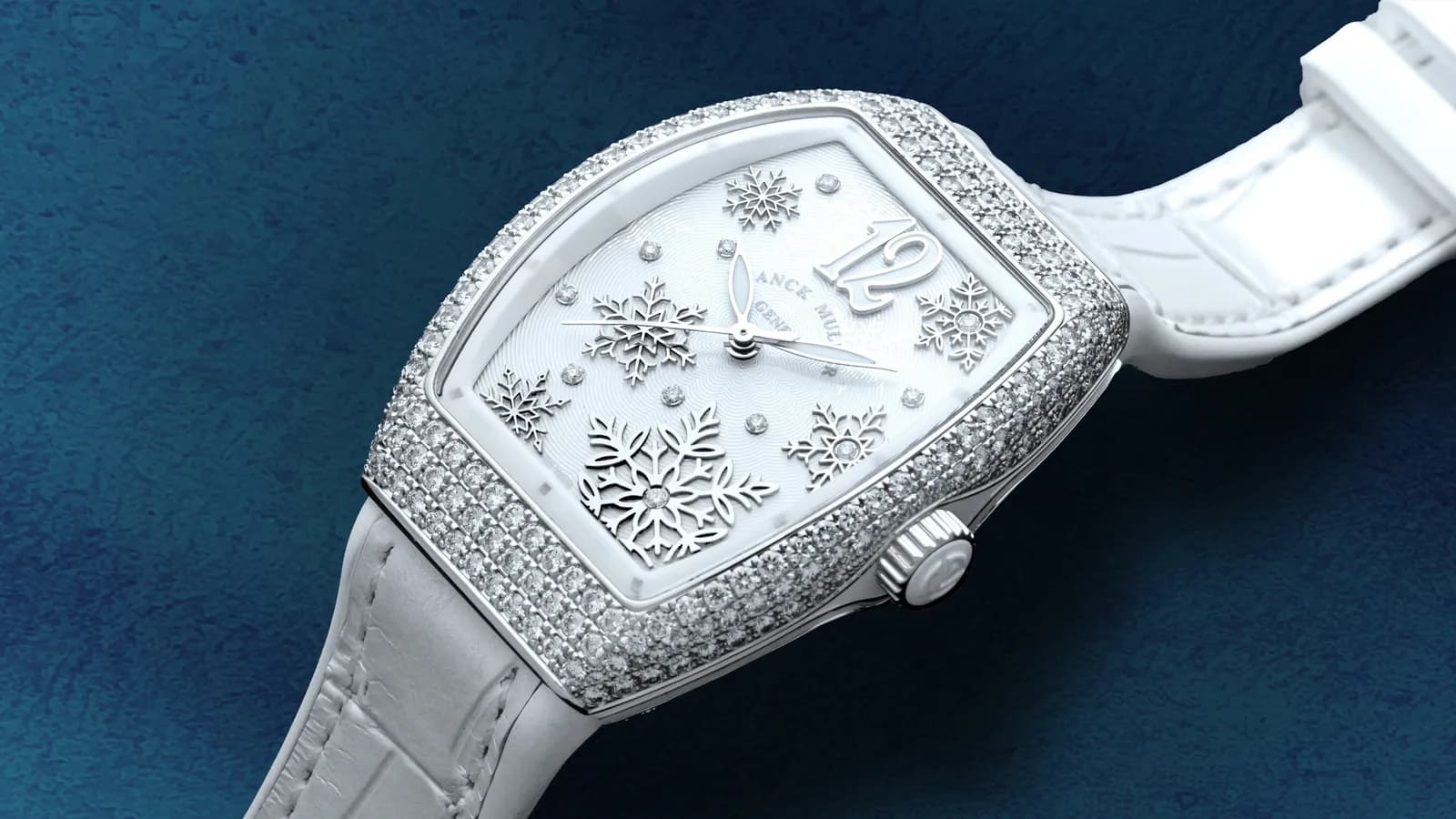 Franck Muller Vanguard Snowflake – Bông hoa tuyết lấp lánh giữa trời đông