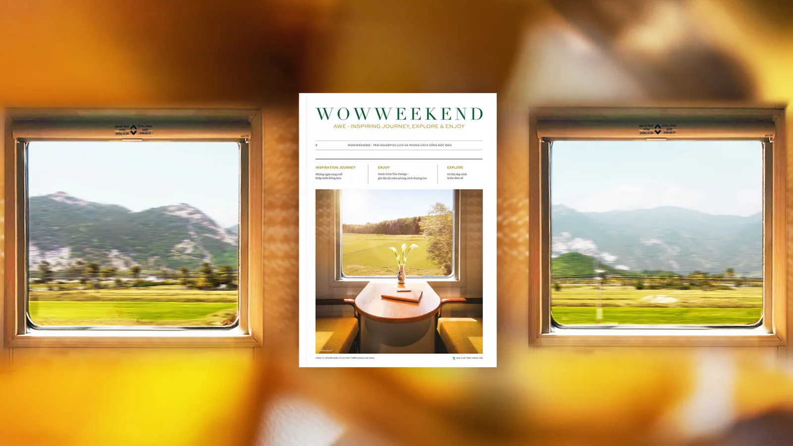Ấn phẩm WOWWEEKEND Vol.09 – “Mùa hè rực rỡ” chuẩn bị ra mắt