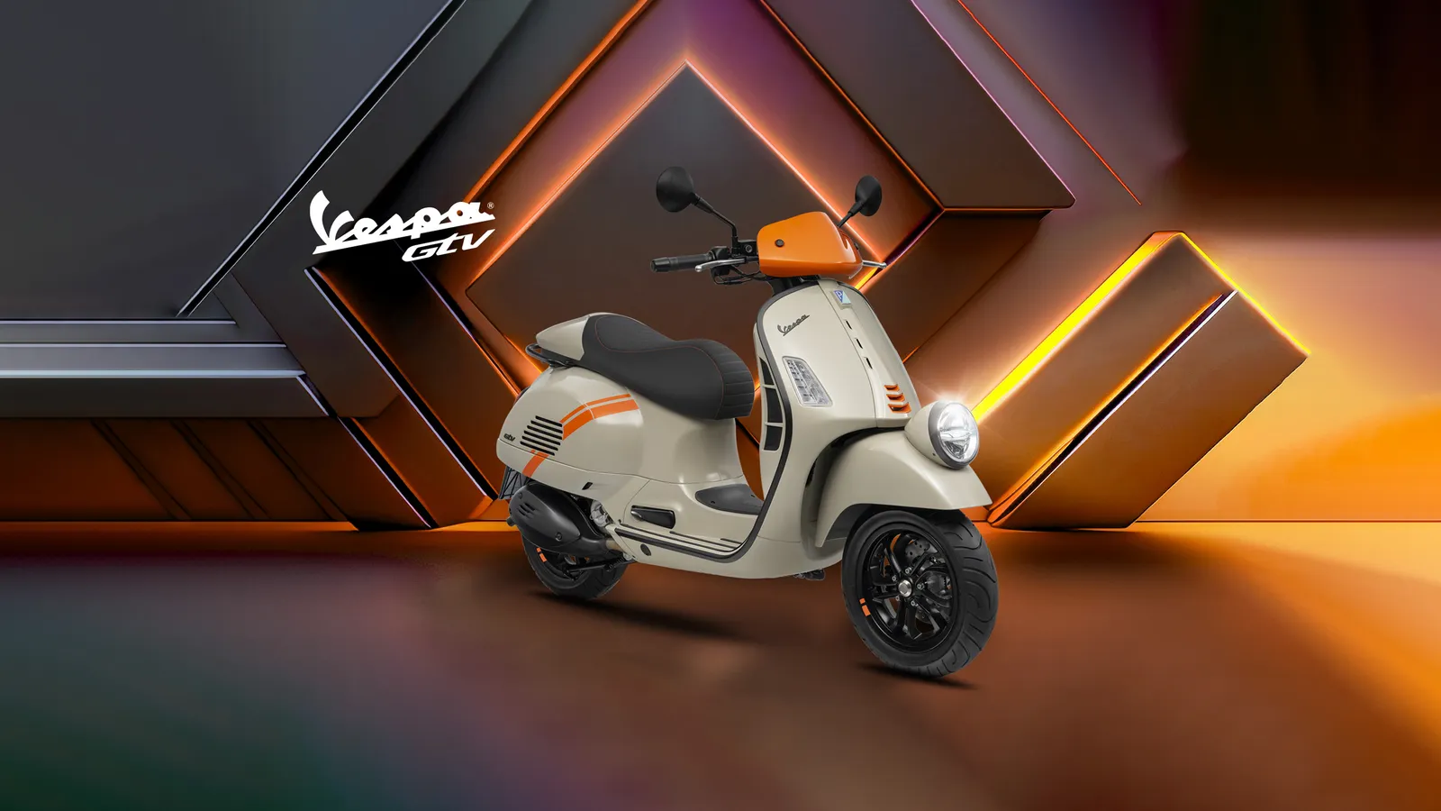 Vespa GTV 2023 phá cách với nét thể thao hiện đại