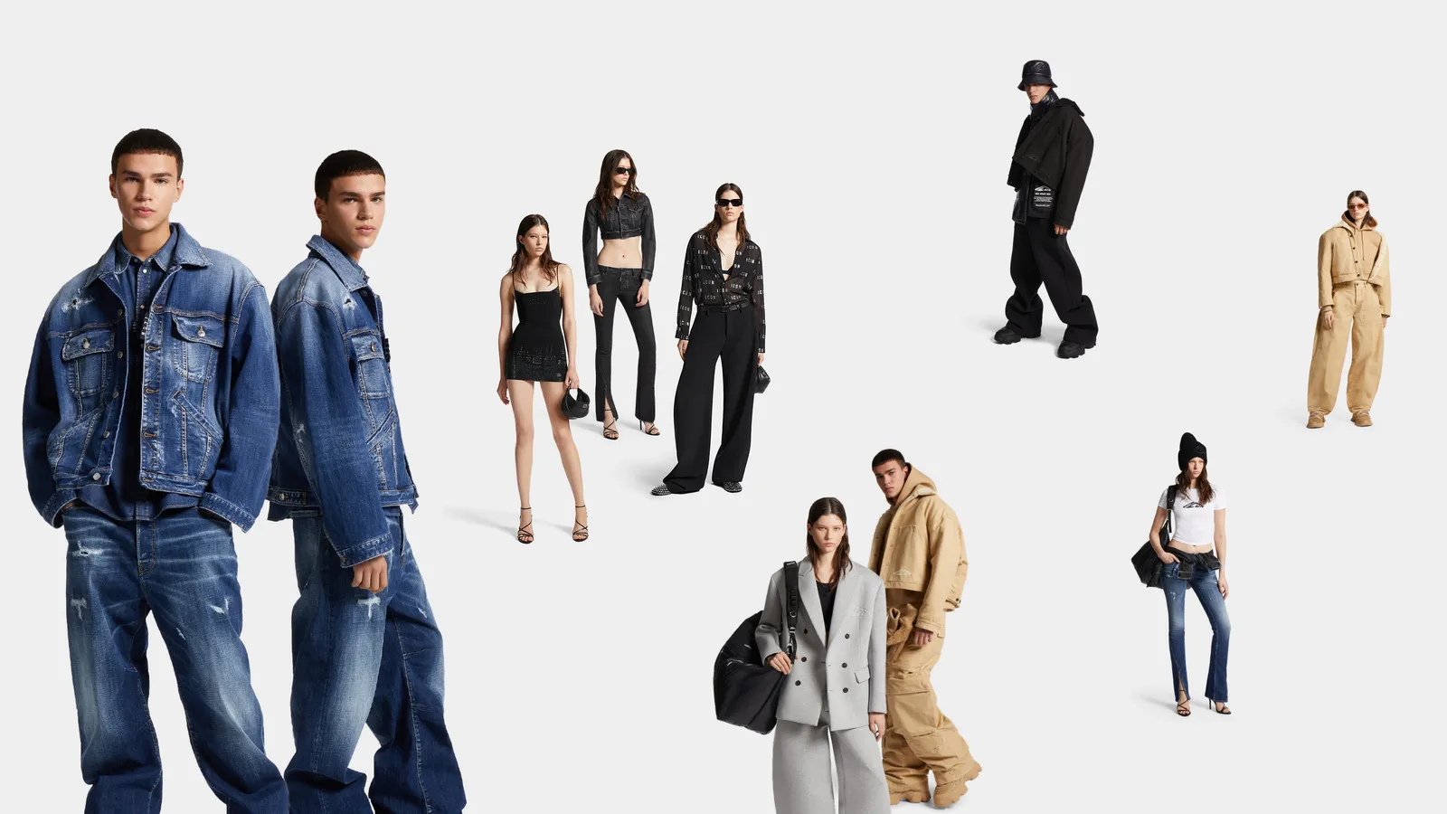 Dsquared2 giới thiệu BST thu đông 2024 “Be Icon” đầy cá tính