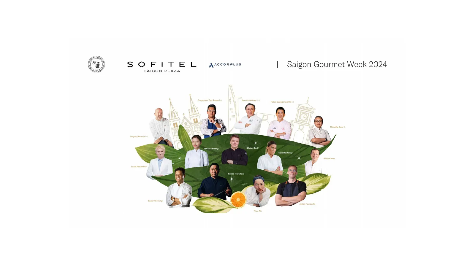 Saigon Gourmet Week 2024 quy tụ 14 đầu bếp danh giá từ 6 quốc gia