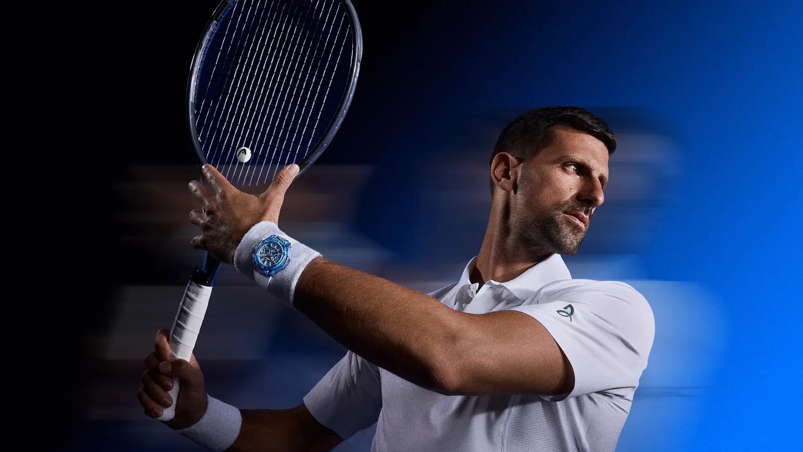Hublot chế tác đồng hồ từ vợt và áo polo của Novak Djokovic