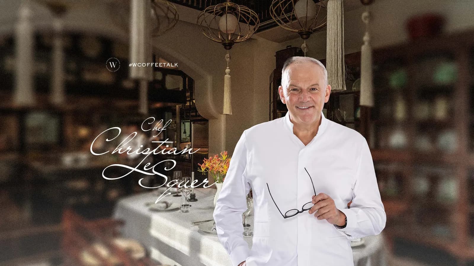 Chef Christian Le Squer: Từ “haute couture” fine dining đến Việt Nam