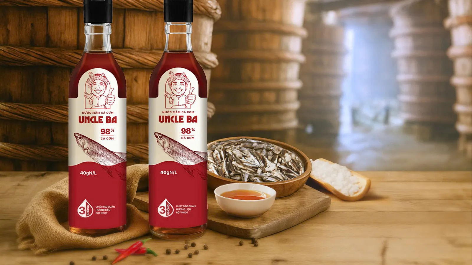 Uncle Ba – Hương vị nước mắm từ những ngư dân chính hiệu