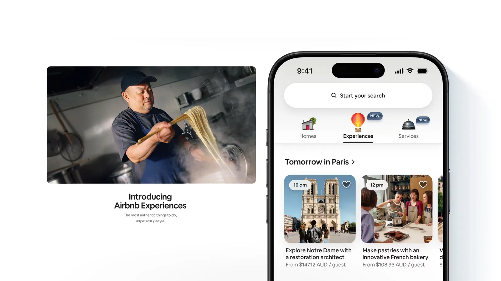 Airbnb giới thiệu chuỗi dịch vụ và trải nghiệm cá nhân hoá mới