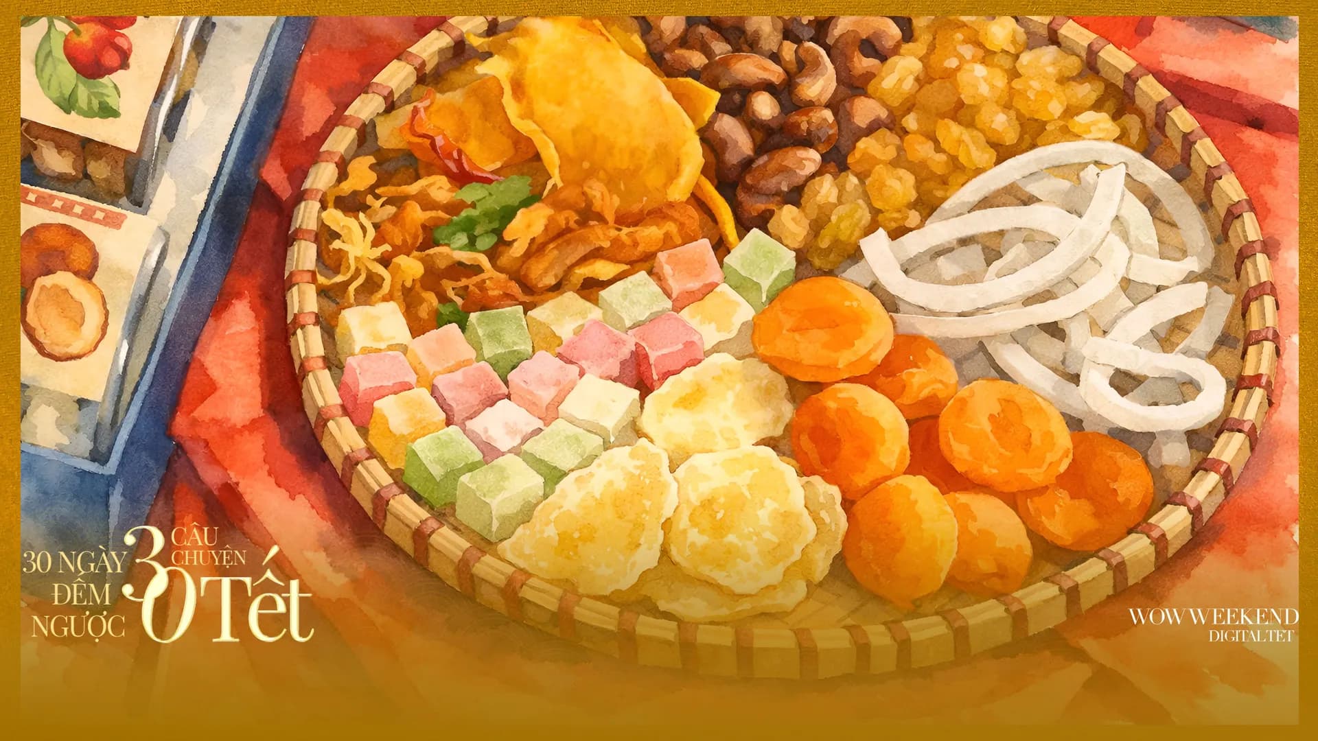 Trở về hương vị Tết xưa với mứt Tết truyền thống Hà Nội