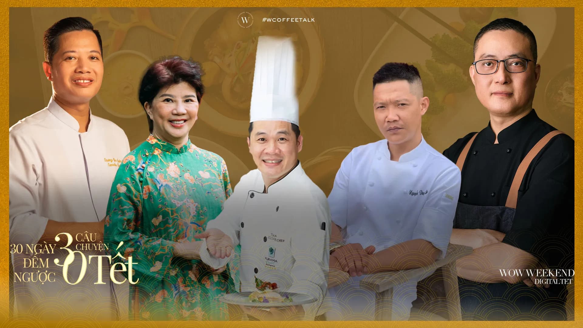 Bếp trưởng & nghệ nhân chia sẻ về ký ức Tết trên bàn ăn