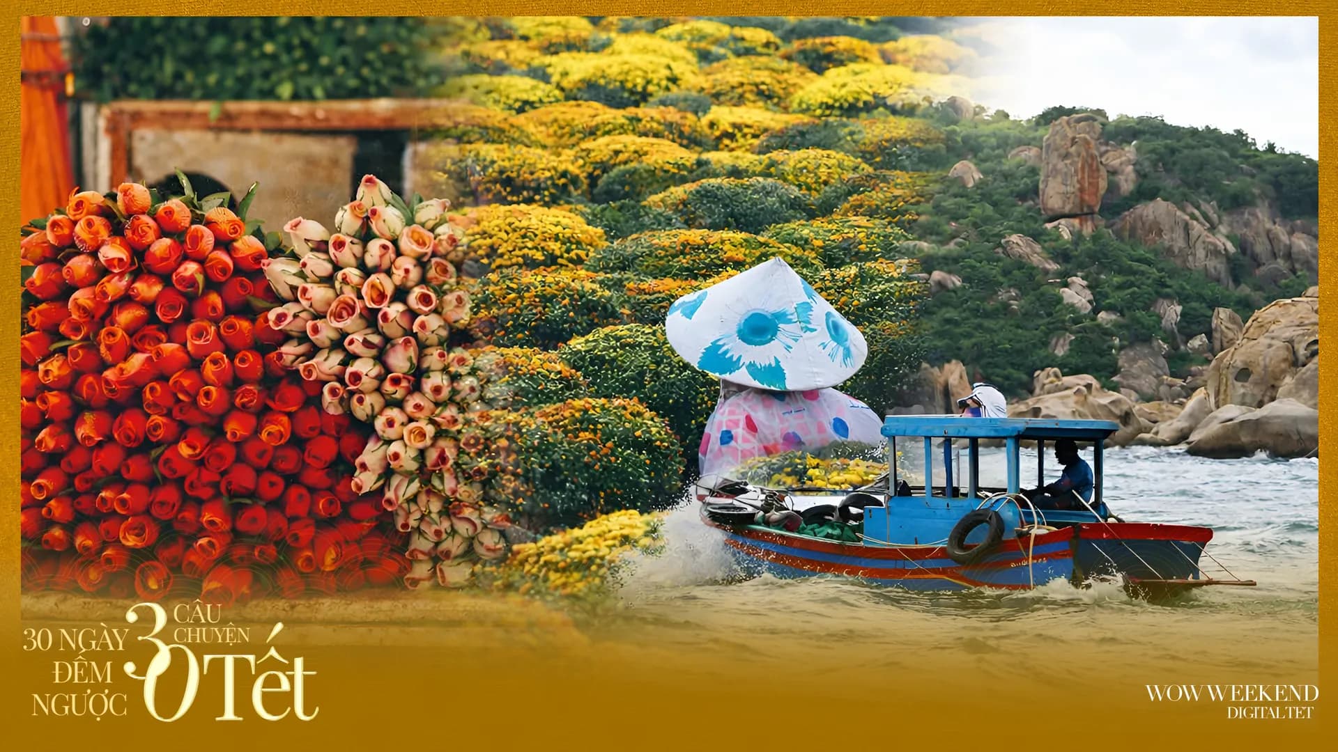 Không khí cận Tết ba miền Việt Nam 