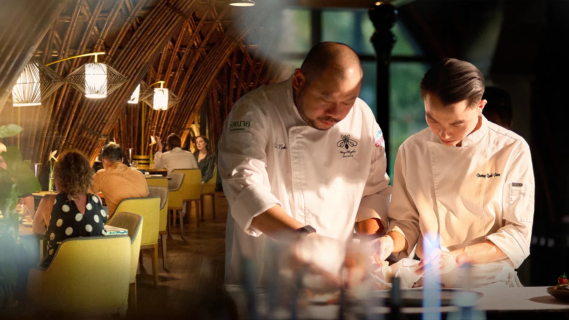Evian Chef Ambassador joined the inaugural chapter of "Shared Flame" in Phu Quoc