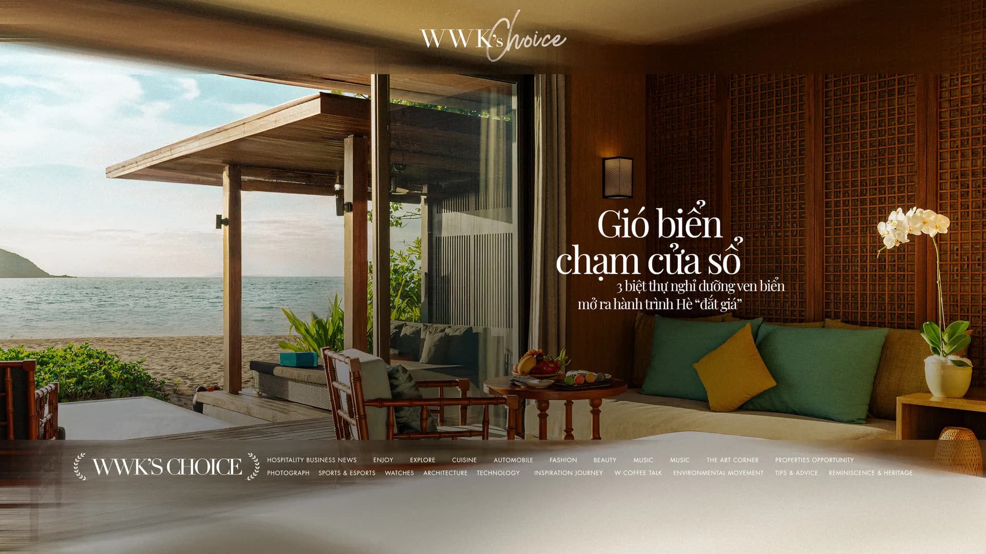 3 biệt thự nghỉ dưỡng ven biển mở ra hành trình Hè “đắt giá”