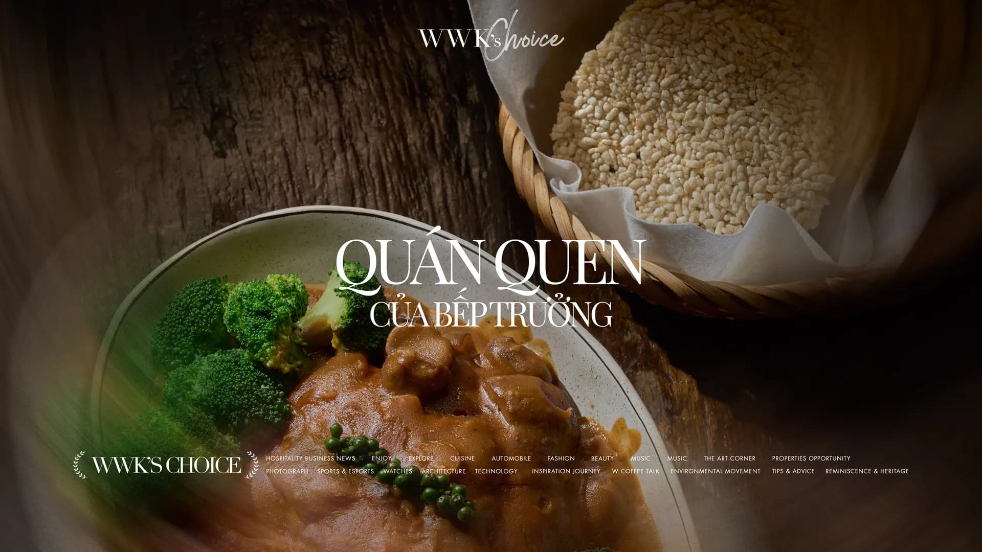 Quán quen của bếp trưởng