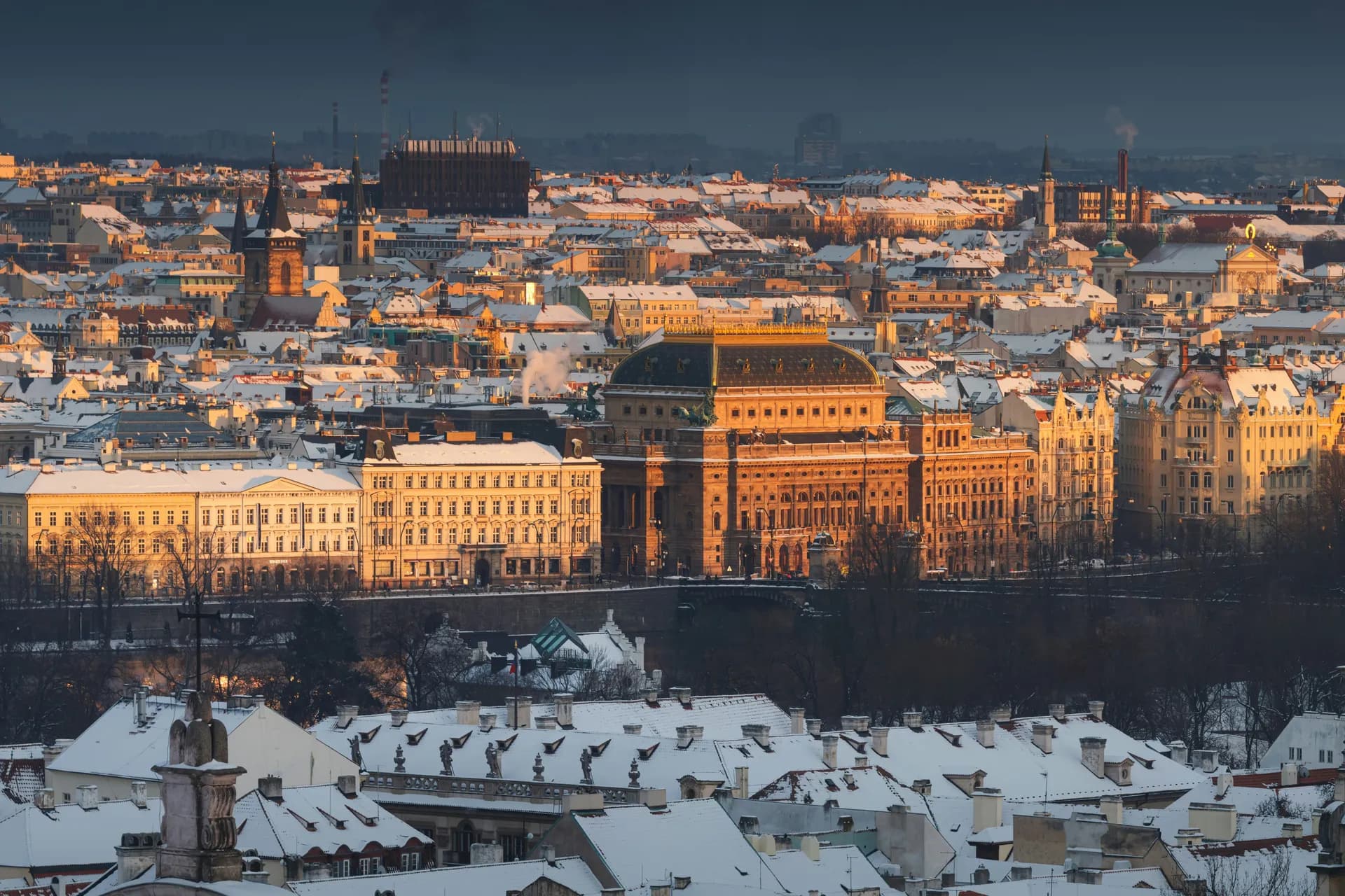 Những ngày đông ở Prague