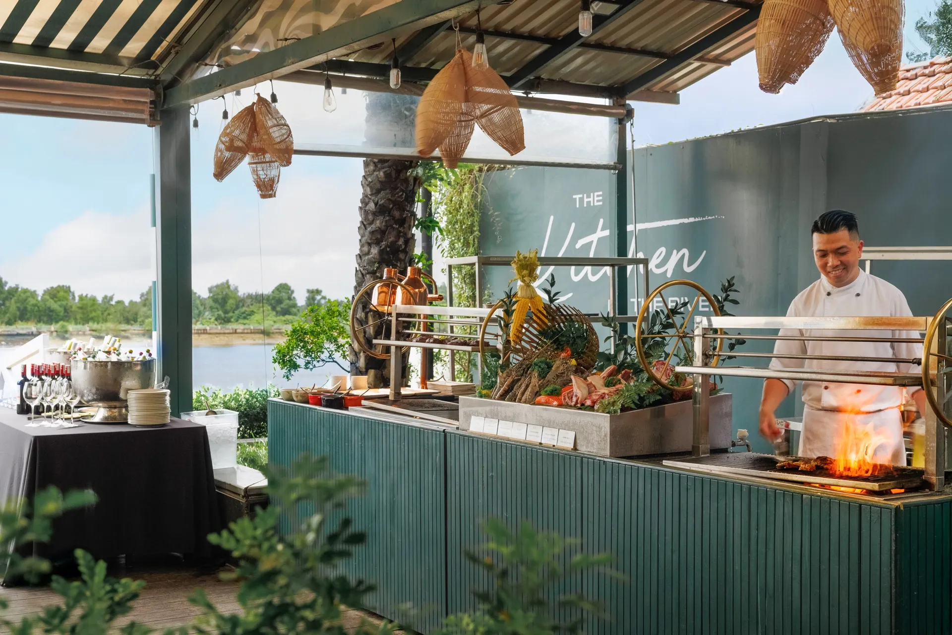 Tinh thần ẩm thực Bocuse d’Or giao thoa nghệ thuật nghỉ dưỡng bên sông