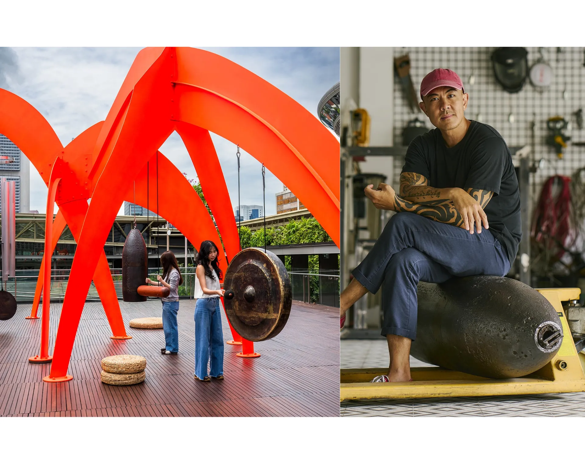 "Temple" của Tuấn Andrew Nguyễn là một trong những tác phẩm nghệ thuật công cộng nổi bật nhất thế giới năm 2025