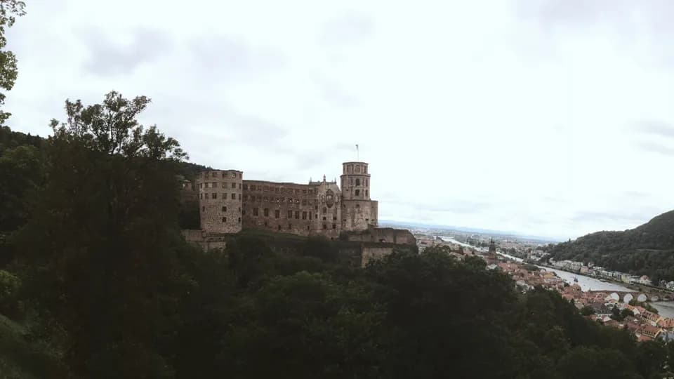 Uống rượu ở Heidelberg