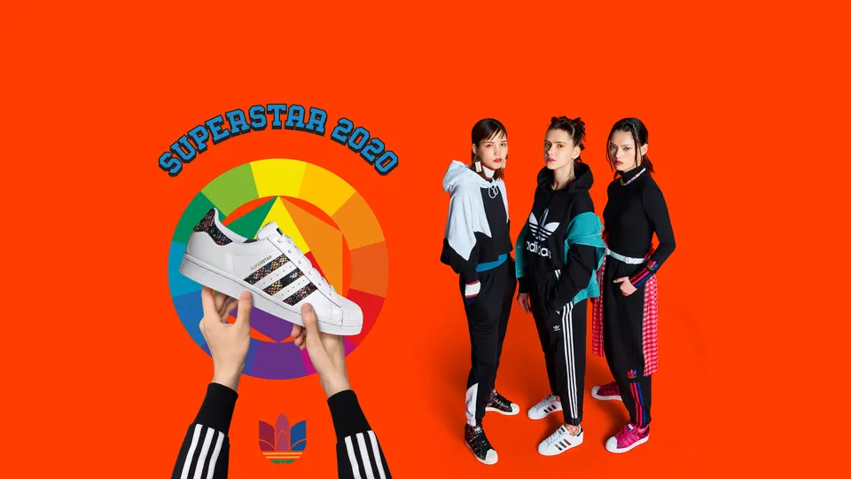 Khi Superstar kết hợp với adicolor: Bùng nổ bữa tiệc màu sắc