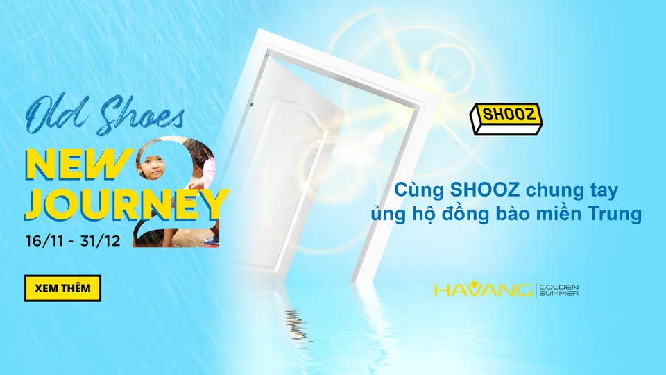 Shooz và Chiến dịch "Đôi giày cũ - Hành trình mới 2"