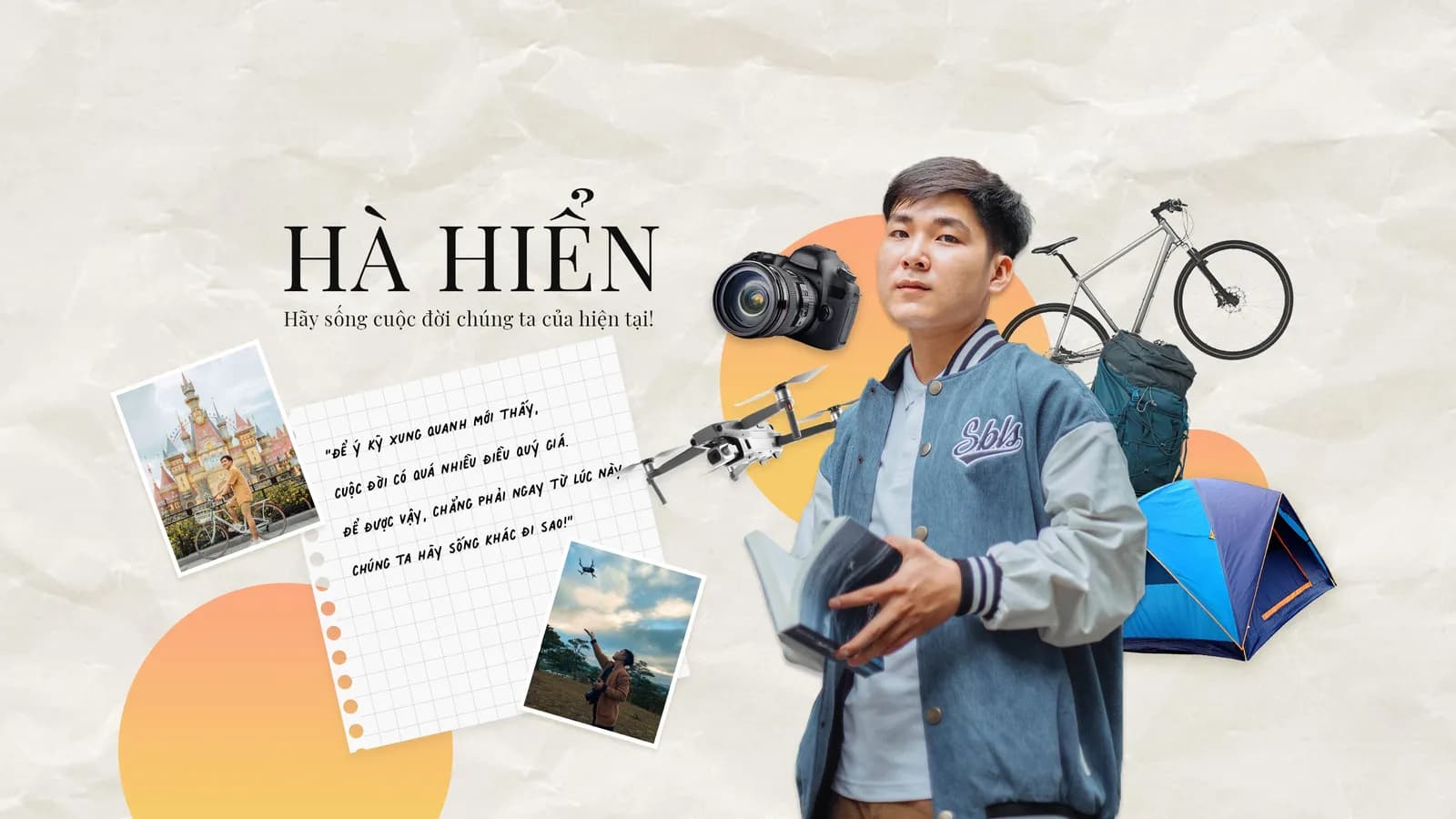 Hà Hiển: "Hãy sống cuộc đời chúng ta của hiện tại!"