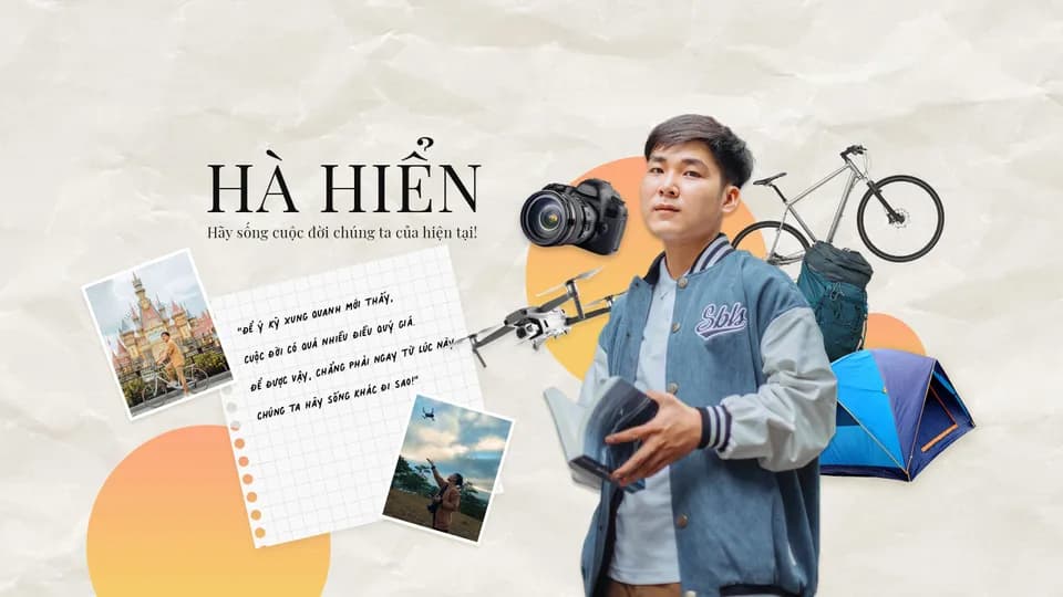 Hà Hiển: "Hãy sống cuộc đời chúng ta của hiện tại!"