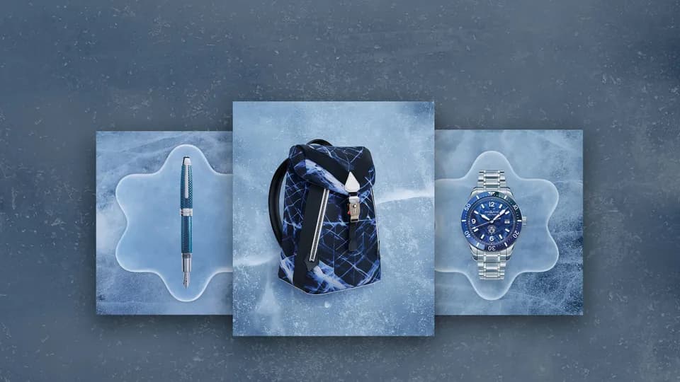 Montblanc ra mắt bộ sưu tập Glacier lấy cảm hứng từ các dòng sông băng tại núi Mont Blanc 