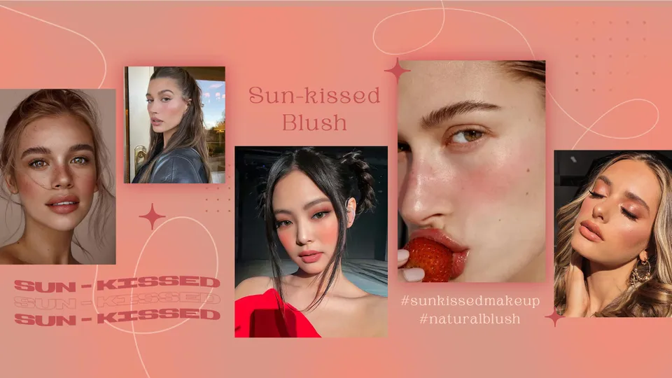 Trào lưu sun-kissed blush và 5 sản phẩm để bạn "bắt trend" như các nàng IT girl 