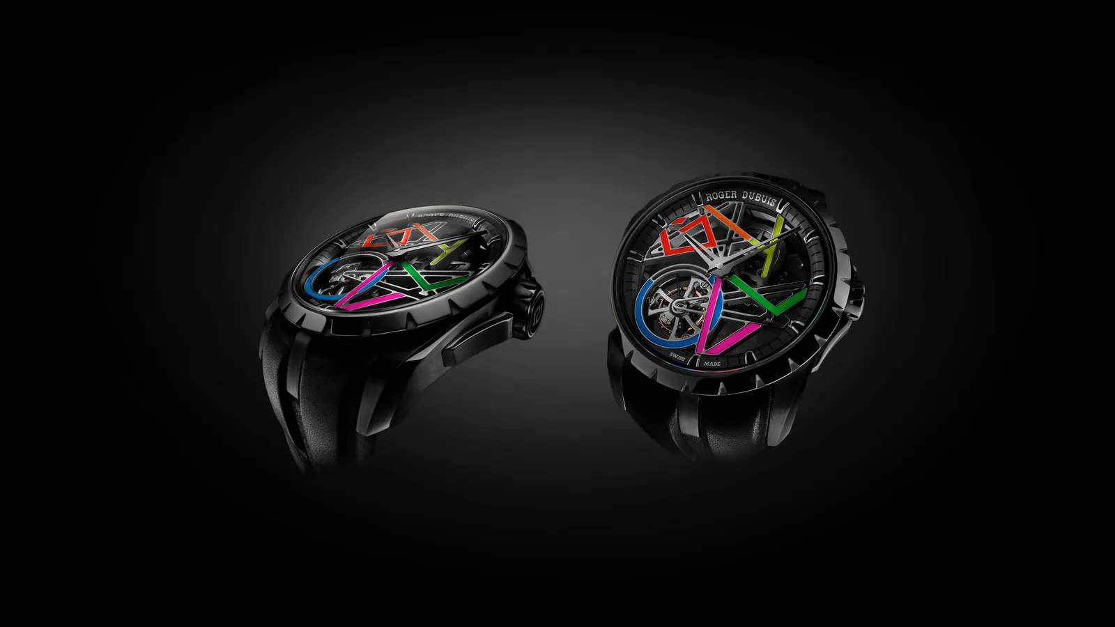 Roger Dubuis Excalibur Gully Monotourbillon – Sân chơi của sắc màu