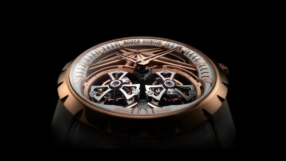 Roger Dubuis Excalibur Double Tourbillon White Ceramic – Sự tinh tế và sang trọng bền bỉ