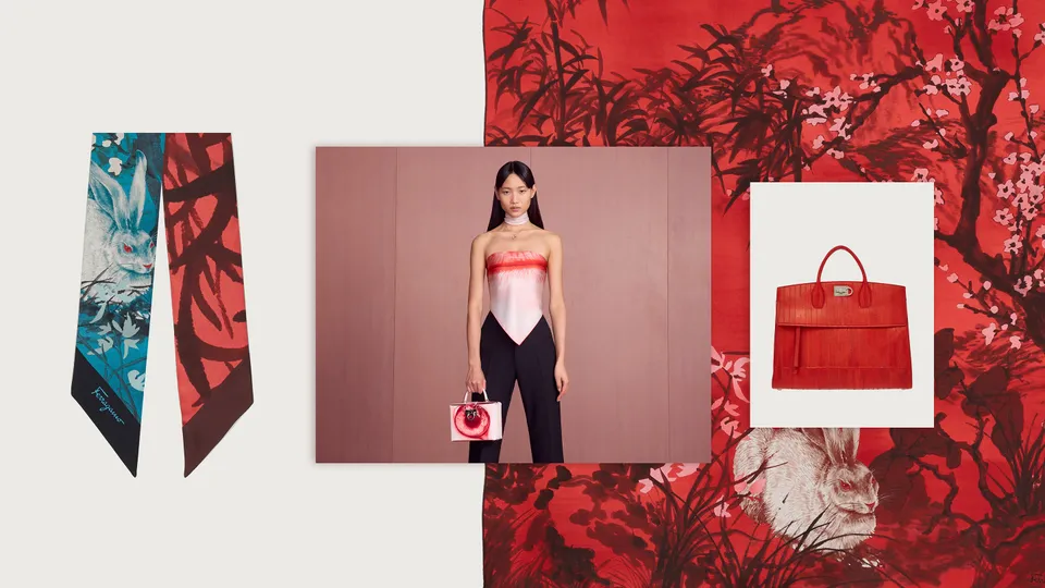 BST Ferragamo mừng Tết Nguyên đán lấy cảm hứng từ chú thỏ mang điềm lành