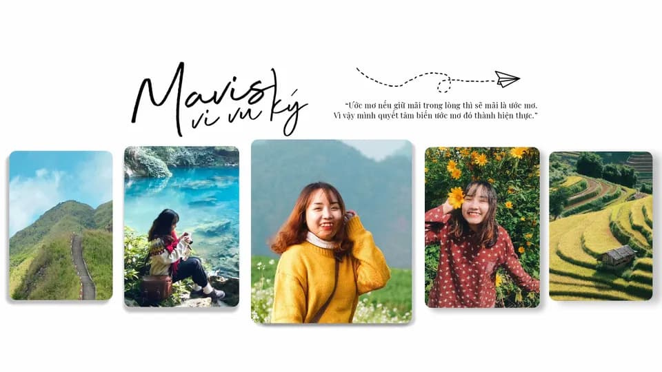 Mavis Vi Vu Ký: Xê dịch là cách để chữa lành chính mình