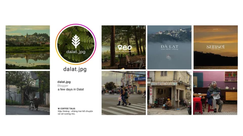 Gặp Hoàng, chàng trai kể chuyện xứ mù sương qua "dalat.jpg"