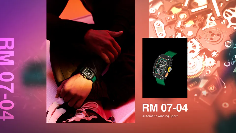 RM 07-04 Automatic Sport: Mẫu đồng hồ thể thao dành cho nữ đầu tiên của Richard Mille