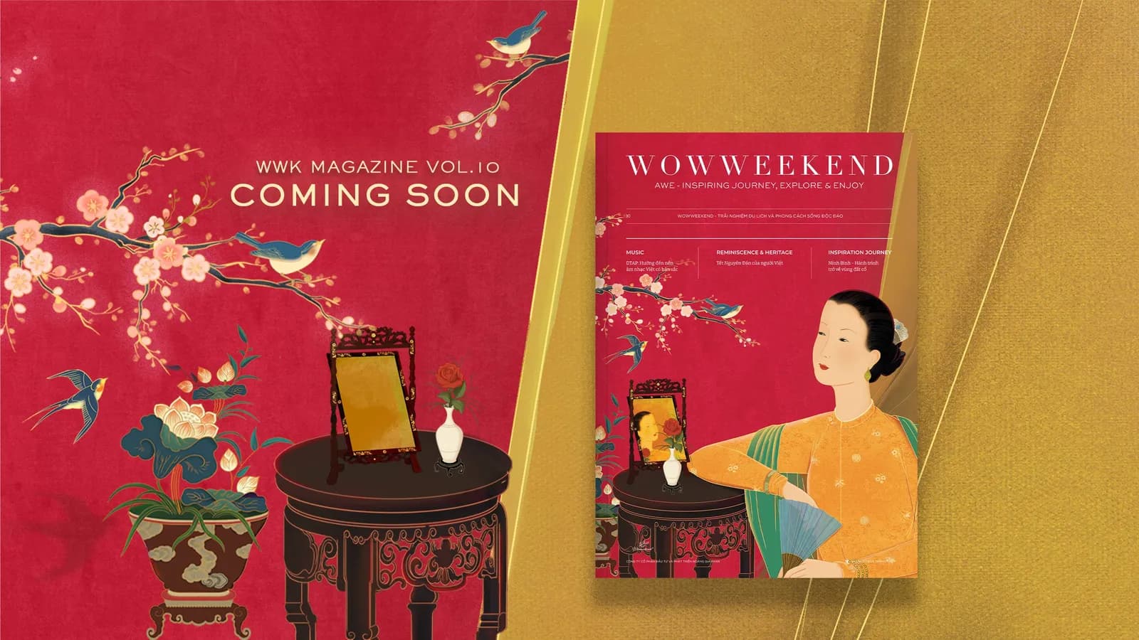 Hé lộ chủ đề cho ấn phẩm WOWWEEKEND Vol.10