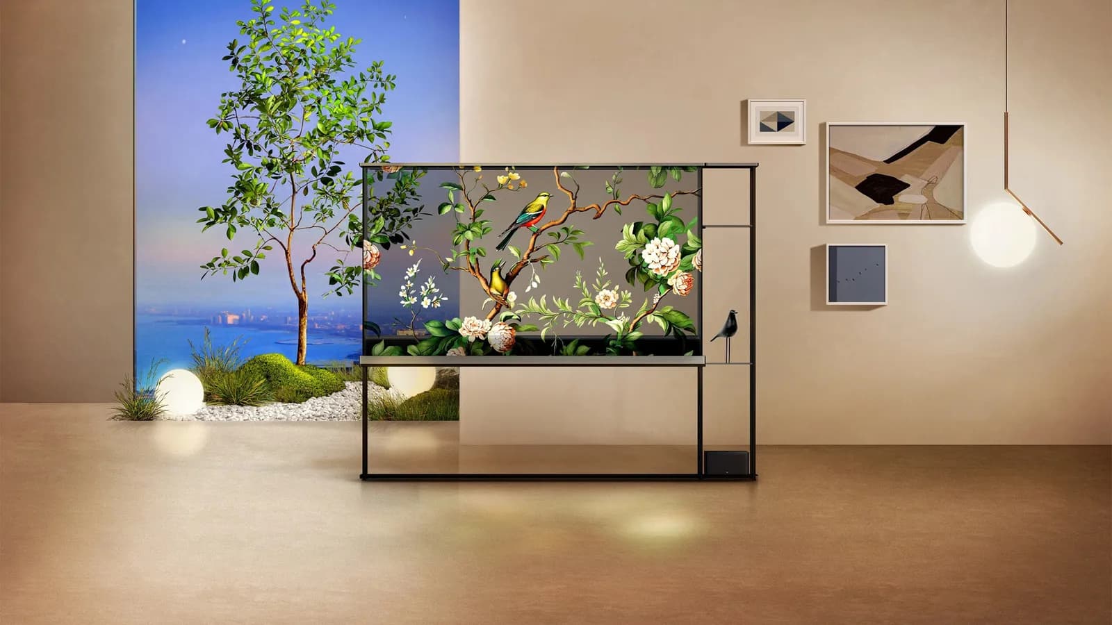 TV màn hình trong suốt khuấy động CES 2024