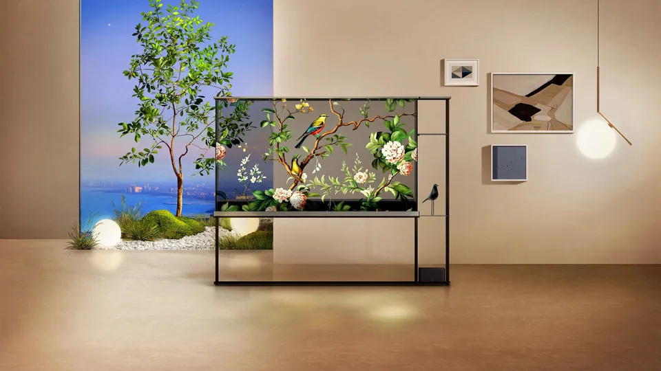 TV màn hình trong suốt khuấy động CES 2024