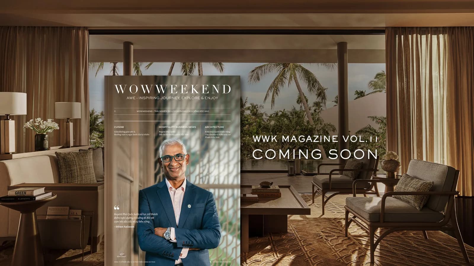 Chờ đón ấn phẩm WOWWEEKEND Vol.11 với chủ đề “Xu Hướng Bền Vững”
