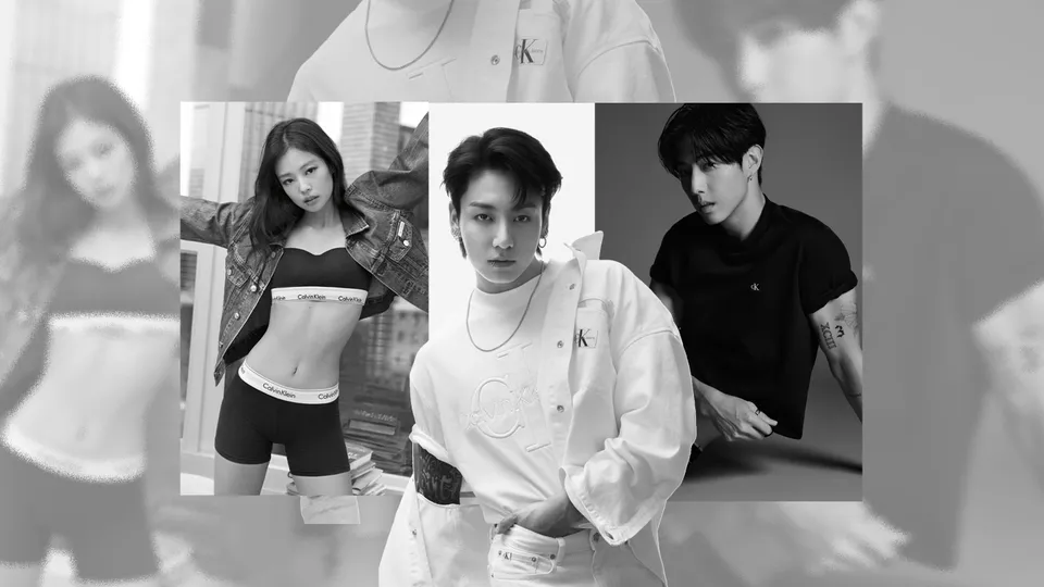 Jungkook cùng Jennie “tăng nhiệt” cho chiến dịch Calvin Klein mùa Xuân 2024