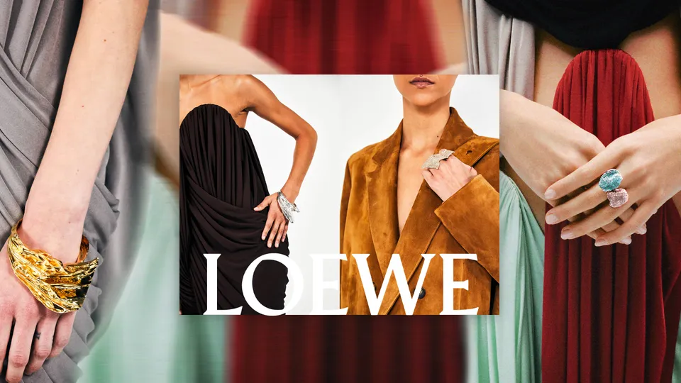 LOEWE hợp tác cùng Lynda Benglis ra mắt BST trang sức độc quyền