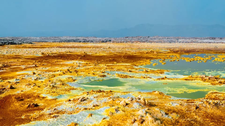 Kỳ ảo Dallol: Vẻ đẹp của vùng đất hủy diệt