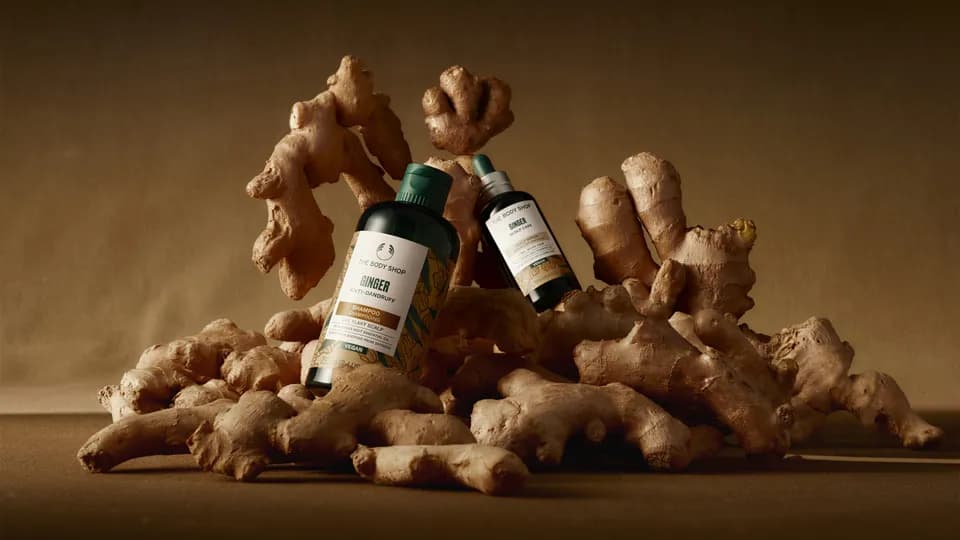 The Body Shop ra mắt dòng chăm sóc tóc thuần chay Ginger mới